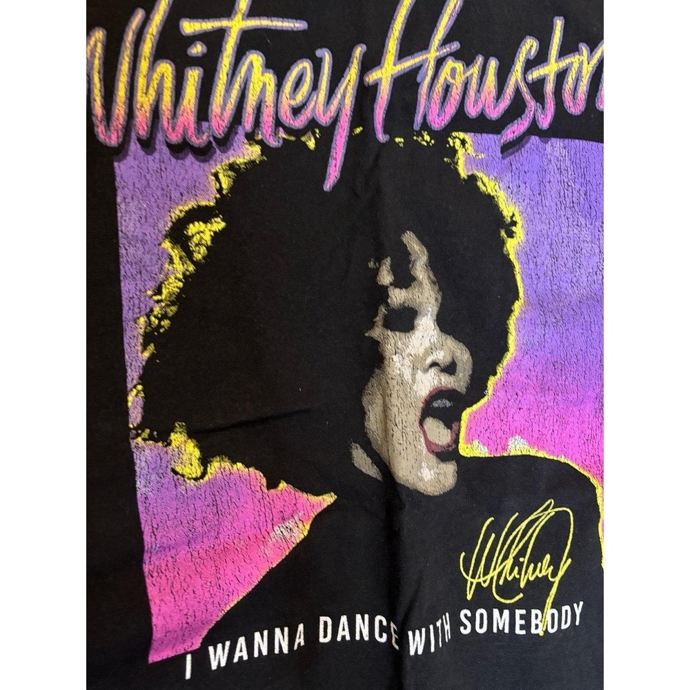 Whitney Houston I Wanna Dance With Somebody T-Shirt - Picture 3 of 4